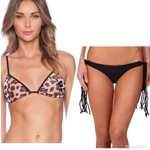 🆕 Amuse Society Beach Vida Bling Bikini Set